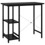 Computertisch aus MDF und schwarzem Metall, 80 x 40 x 72 cm von , Schreibtische - Ref: Foro24-20554, Preis: 69,30 €, Rabatt: %