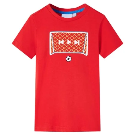 Camiseta infantil rojo 140 de , Camisetas para niños - Ref: Foro24-12428, Precio: 7,99 €, Descuento: %