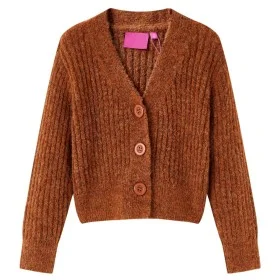Kinder-Strickjacke in der Farbe Cognac 92 von , Kinder-T-Shirts - Ref: Foro24-14947, Preis: 13,36 €, Rabatt: %