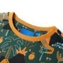 Dark green long-sleeved children's pajamas 140 by , Children's pajamas - Ref: Foro24-13368, Price: 19,95 €, Discount: %