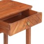 Mesa consola de madera maciza de acacia 110x40x76 cm en Mesas auxiliares | Comprar online en Foro24