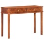Mesa consola de madera maciza de acacia 110x40x76 cm en Mesas auxiliares | Comprar online en Foro24