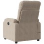 Sillón reclinable de masaje tela de microfibra gris taupe de , Sillones - Ref: Foro24-373456, Precio: 275,98 €, Descuento: %