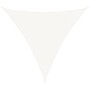 Toldo de vela HDPE blanco 160 g/m² 4,5x4,5x4,5 m