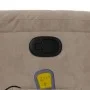 Massagesessel aus taupegrauem Mikrofaserstoff von , Sessel - Ref: Foro24-373456, Preis: 269,65 €, Rabatt: %