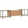 Mueble de TV madera de ingeniería roble Sonoma 203x37x50 cm de , Muebles TV - Ref: Foro24-837608, Precio: 81,18 €, Descuento: %