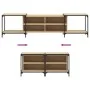 Mueble de TV madera de ingeniería roble Sonoma 203x37x50 cm de , Muebles TV - Ref: Foro24-837608, Precio: 81,18 €, Descuento: %