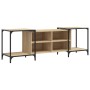 Mueble de TV madera de ingeniería roble Sonoma 153x37x50 cm de , Muebles TV - Ref: Foro24-837603, Precio: 72,75 €, Descuento: %