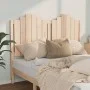 Cabecero de cama madera maciza de pino 146x4x110 cm de , Cabeceros y pies de cama - Ref: Foro24-818470, Precio: 64,55 €, Desc...