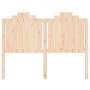 Bettkopfteil aus massivem Kiefernholz, 146 x 4 x 110 cm von , Kopf- und Fußteile - Ref: Foro24-818470, Preis: 65,45 €, Rabatt: %