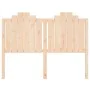 Cabecero de cama madera maciza de pino 146x4x110 cm de , Cabeceros y pies de cama - Ref: Foro24-818470, Precio: 64,55 €, Desc...
