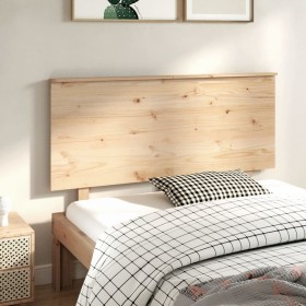 Cabecero de cama madera maciza de pino 139x6x82,5 