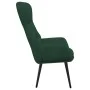 Sillón de relax de tela verde oscuro de , Sillones - Ref: Foro24-341076, Precio: 94,89 €, Descuento: %