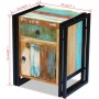 Mesita de noche de madera maciza reciclada de vidaXL, Mesitas de noche - Ref: Foro24-243278, Precio: 134,56 €, Descuento: %