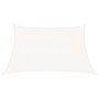 Toldo de vela blanco HDPE 160 g/m² 3/4x2 m
