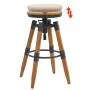 Kitchen stools 2 units solid fir wood by vidaXL, Kitchen stools - Ref: Foro24-245782, Price: 156,73 €, Discount: %