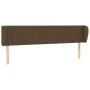 Kopfteil aus dunkelgrauem Stoff, 203 x 23 x 78/88 cm von , Kopf- und Fußteile - Ref: Foro24-3117407, Preis: 72,04 €, Rabatt: %
