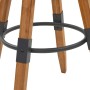 Küchenhocker 2 Einheiten aus massivem Tannenholz von vidaXL, Küchenhocker - Ref: Foro24-245782, Preis: 161,01 €, Rabatt: %