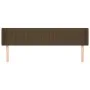 Kopfteil aus dunkelgrauem Stoff, 183 x 16 x 78/88 cm von , Kopf- und Fußteile - Ref: Foro24-3119023, Preis: 60,88 €, Rabatt: %