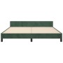 Dunkelgrüner Samtbettrahmen mit Kopfteil 180x200 cm von , Betten und Lattenroste - Ref: Foro24-3125894, Preis: 277,27 €, Raba...
