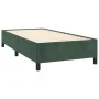Box spring bed with dark green velvet mattress 90x200 cm by , Beds and slatted bases - Ref: Foro24-3129312, Price: 360,23 €, ...