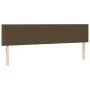 Headboards 2 units of dark brown fabric 80x5x78/88 cm by , Headboards and footboards - Ref: Foro24-346259, Price: 52,47 €, Di...