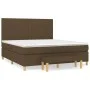 Boxspringbett mit dunkelbrauner Stoffmatratze 180x200 cm von , Betten und Lattenroste - Ref: Foro24-3137336, Preis: 618,41 €,...