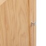 Solid oak wood corner cabinet 59x45x80 cm by vidaXL, Lockers and storage cabinets - Ref: Foro24-247040, Price: 211,60 €, Disc...