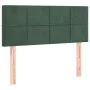 Box spring bed with dark green velvet mattress 100x200 cm by , Beds and slatted bases - Ref: Foro24-3141290, Price: 328,66 €,...