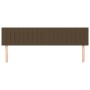 Headboards 2 units of dark brown fabric 90x5x78/88 cm by , Headboards and footboards - Ref: Foro24-346273, Price: 58,20 €, Di...