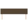 Kopfteile 2 Einheiten aus dunkelbraunem Stoff 90x5x78/88 cm von , Kopf- und Fußteile - Ref: Foro24-346273, Preis: 51,04 €, Ra...