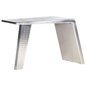 Silberner Flugzeugflügel-Schreibtisch aus Metall, 112 x 50 x 76 cm von , Schreibtische - Ref: Foro24-284414, Preis: 390,75 €,...