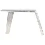 Silberner Flugzeugflügel-Schreibtisch aus Metall, 112 x 50 x 76 cm von , Schreibtische - Ref: Foro24-284414, Preis: 390,41 €,...