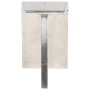 Silberner Flugzeugflügel-Schreibtisch aus Metall, 112 x 50 x 76 cm von , Schreibtische - Ref: Foro24-284414, Preis: 399,47 €,...