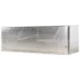 Silberner Flugzeugflügel-Schreibtisch aus Metall, 112 x 50 x 76 cm von , Schreibtische - Ref: Foro24-284414, Preis: 390,41 €,...