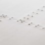 Escritorio de ala de avión metal plateado 112x50x76 cm de , Escritorios - Ref: Foro24-284414, Precio: 399,34 €
