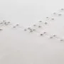 Silberner Flugzeugflügel-Schreibtisch aus Metall, 112 x 50 x 76 cm von , Schreibtische - Ref: Foro24-284414, Preis: 390,41 €,...