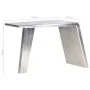 Silberner Flugzeugflügel-Schreibtisch aus Metall, 112 x 50 x 76 cm von , Schreibtische - Ref: Foro24-284414, Preis: 390,41 €,...
