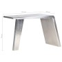 Silberner Flugzeugflügel-Schreibtisch aus Metall, 112 x 50 x 76 cm von , Schreibtische - Ref: Foro24-284414, Preis: 399,47 €,...