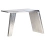 Silberner Flugzeugflügel-Schreibtisch aus Metall, 112 x 50 x 76 cm von , Schreibtische - Ref: Foro24-284414, Preis: 399,47 €,...