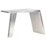 Silberner Flugzeugflügel-Schreibtisch aus Metall, 112 x 50 x 76 cm von , Schreibtische - Ref: Foro24-284414, Preis: 390,41 €,...