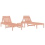 Liegen mit Tisch 2 Stück aus massivem Douglas-Holz von , Liegen - Ref: Foro24-3157684, Preis: 221,30 €, Rabatt: %