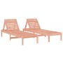 Liegen mit Tisch 2 Stück aus massivem Douglas-Holz von , Liegen - Ref: Foro24-3157684, Preis: 221,30 €, Rabatt: %