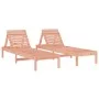 Loungers with table 2 pcs solid Douglas wood by , Loungers - Ref: Foro24-3157684, Price: 218,86 €, Discount: %