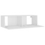 Set de muebles para TV 8 piezas madera contrachapada blanco en Muebles TV | Comprar online en Foro24