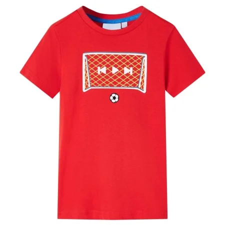 Camiseta infantil rojo 104 de , Camisetas para niños - Ref: Foro24-12425, Precio: 7,99 €, Descuento: %