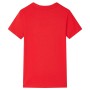 Camiseta infantil rojo 104 de , Camisetas para niños - Ref: Foro24-12425, Precio: 8,07 €