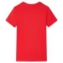 Camiseta infantil rojo 104 de , Camisetas para niños - Ref: Foro24-12425, Precio: 7,99 €, Descuento: %