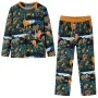 Dunkelgrüner Langarm-Kinderpyjama 104 von , Kinderpyjamas - Ref: Foro24-13365, Preis: 18,86 €, Rabatt: %