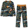 Pijama infantil de manga larga verde oscuro 128 de , Pijamas de niños - Ref: Foro24-13367, Precio: 14,11 €, Descuento: %